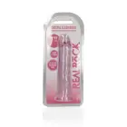 Taisns reālistisks dildo ar piesūcekni – 20 cm (7.9″) – Caurspīdīgs — Foto 1