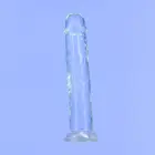 Addiction Crystal Addiction Intimate Machine dildo – 23 cm (9″) – läbipaistev — Foto 4