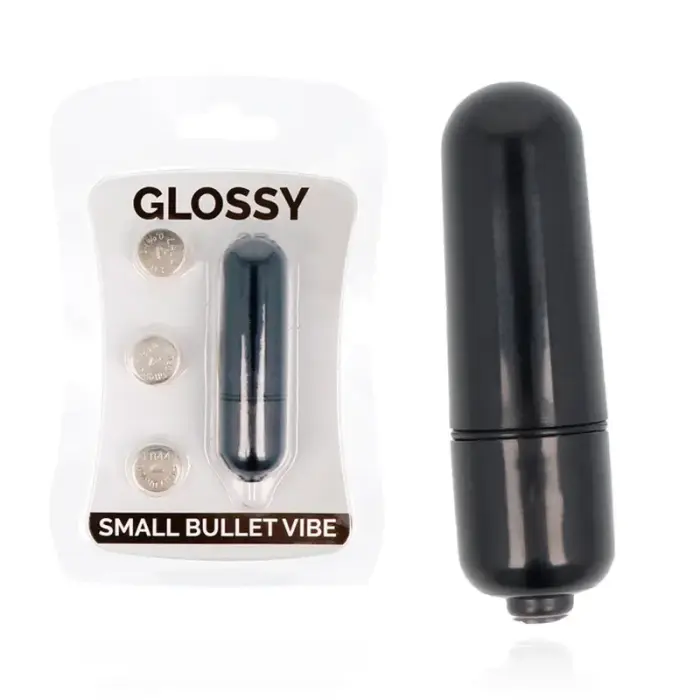 Glossy Small Bullet вибропуля – 5.8 см (2.3″) – черный