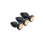 Vibrating LED Anal Plug – S – Multicolored — Photo 4