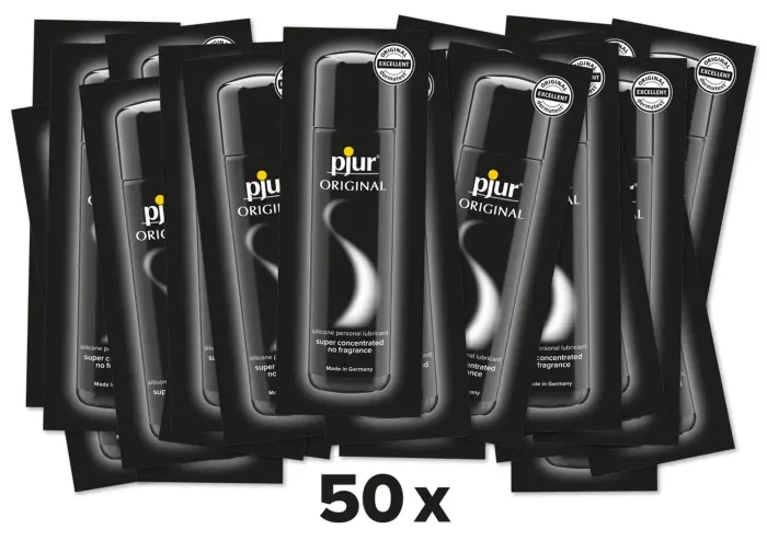 Pjur Original Silicone-based Lubricant – 50 pcs