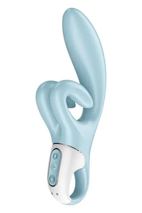 Touch Me кролик-вибратор – 18 cm (7″) – синий