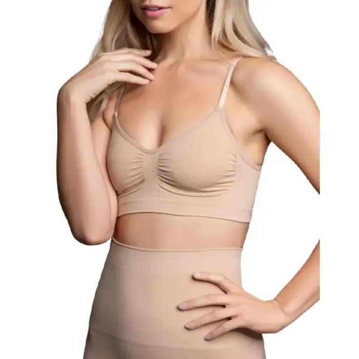 Bye Bra бесшовный бюстгальтер средней коррекции XXL – телесный