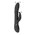 VIVE Halo Ring Rabbit dubultās stimulācijas ierīce – 22.6 cm (8.9″) – melns — Foto 4