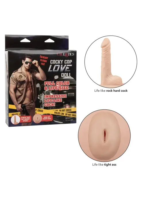 Cocky Cop Love Doll – Male