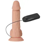 BAILE Beautiful Catoblepas reālistisks vibrators – 20.5 cm (8.1″) – miesas krāsa — Foto 5