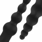 EasyToys Silicone Anal Plug Set with Vibrating Bullet – Black, 4 Sizes — Photo 6