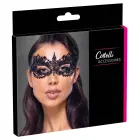 Cottelli Accessoires melna izšūta maska ar acu atverēm – melna — Foto 1