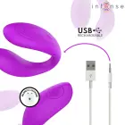 INTENSE NORA vibruojantis spaustuko stimuliatorius – violetinis — Nuotrauka 7