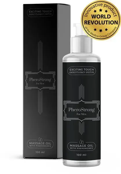 PheroStrong Massage Oil for Men – 100 ml