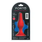 FORTO F-11 Lungo dildo – M – Raudonas — Nuotrauka 5