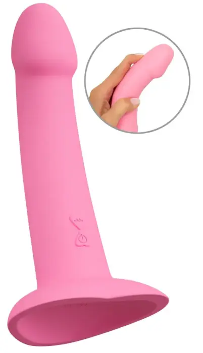 Heart Guy Pink vibrators – 19 cm (7.5″) – rozā Foto 2
