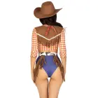 Playful Cowboy kostiumo komplektas – daugiaspalvis – XS — Nuotrauka 3