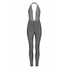 Guilty Pleasure Lucent Long Legs Body – täispikkune body sügava V-kaelusega ja kuldse rõngaga – must – Suurus: L/XL — Foto 5