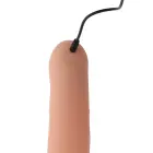 INFERNO dobais vibrējošs strap-on dildo – 18 cm (7″) – miesas krāsa — Foto 7