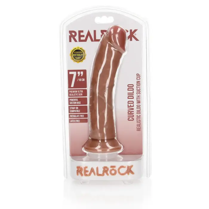 Kumer realistlik dildo iminapaga – 18 cm (7″) – nahavärv