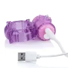 The Screaming O Charged Big O Rechargeable Intimate Ring – Purple — Photo 4