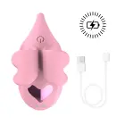 Loveline divu pirkstu vibrators – rozā — Foto 7