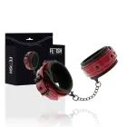 Fetish Submissive Dark Room vegan-nahast käerauad neopreenvoodriga – mustad — Foto 1