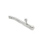 Kiotos Hollow Penis Plug with 2 Removable Knobs – 10.9 cm – Metal — Photo 8