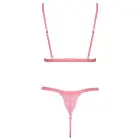 Cottelli FANTASY Lace Lingerie Set – Pink – S/M — Photo 5