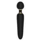 Elite Dubultais wand vibrators – 23 cm (9″) – melns — Foto 3