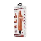 BAILE Alfredo reālistisks vibrators – 25 cm (8.8″) – miesas krāsa — Foto 12
