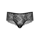 Ella crotchless cheeky panty – Black – L/XL — Photo 4