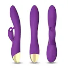 Bonnie кролик-вибратор – 22.2 cm (8.7″) – фиолетовый — Фото 8