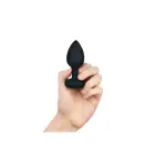 B-Vibe Vibrating Jewel Anal Plug M/L – Black — Photo 7