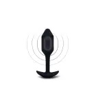 B-Vibe Vibrating Snug Anal Plug 2 – Black — Photo 1