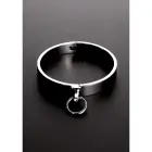 Stylish Slave Collar with Gemstones - Silver — Photo 2