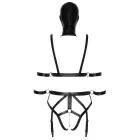 Bad Kitty Harness Set with Mask – Black – S — Photo 7
