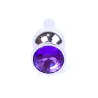 MyLove Toys Jewellery Silver analinis kištukas – 9.5 cm (3.7″) – Violetinis — Nuotrauka 2