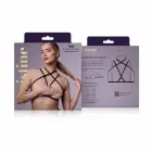 Bijoux Indiscrets Fia dirželių liemenėlė-harness – juoda — Nuotrauka 8