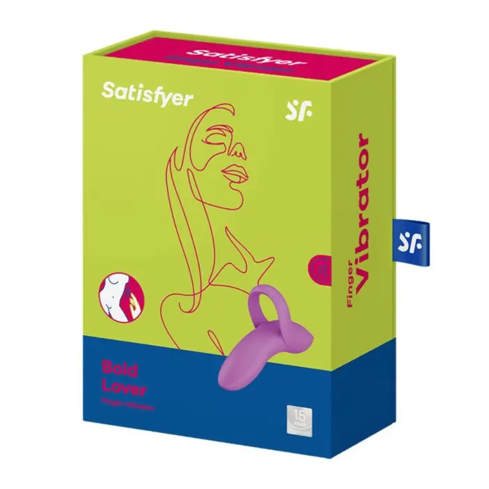 Satisfyer Bold Lover пальчиковый вибратор – розовый