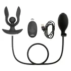 ANOS piepūšams anālais paplašinātājs ar vibrāciju – 10.9 cm (4.3″) – Melns — Foto 13