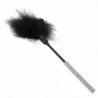 KINK jausminga plunksnų kutenimo lazdelė su rhinestones rankena 27 cm — Nuotrauka 3