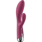 Satisfyer Spinning Rabbit 1 rotējošs truša vibrators – 18 cm – sarkans — Foto 8