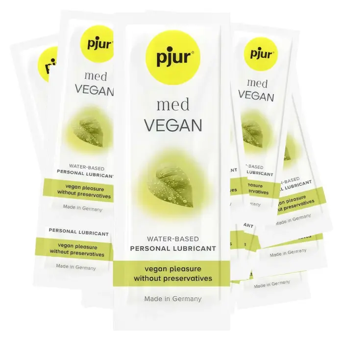 Pjur med Vegan лубрикант на водной основе – 2 мл x 50 шт.