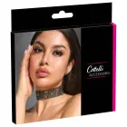 Cottelli Accessories Rhinestone Black Adjustable Choker – 36 cm + Extension — Photo 1