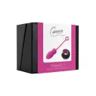 Caresse by TOYJOY Embrace I tālvadības olveida vibrators – rozā — Foto 2