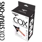 Kiotos COX Strap-On dildo – 23 cm – Ādas krāsā — Foto 5