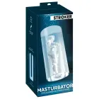 STROKER Female Shaped Tunnel Masturbator – Clear — Photo 1