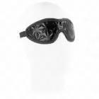 KINK Black Diamond Pattern regulējams acu pārsējs – 20.5 x 6 cm – melns — Foto 3