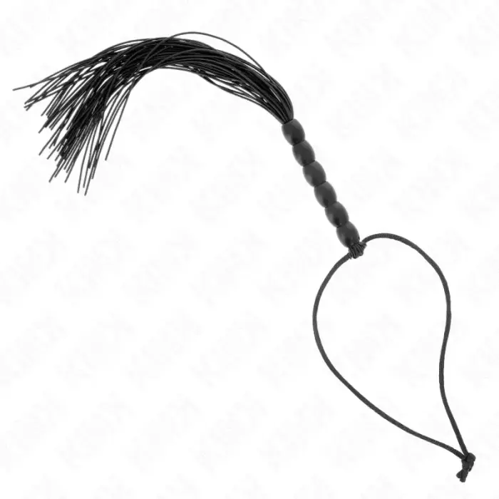 KINK мини-силиконовая плеть чёрная 26см