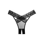 Desire atvērtas biksītes – melnas – One Size — Foto 1
