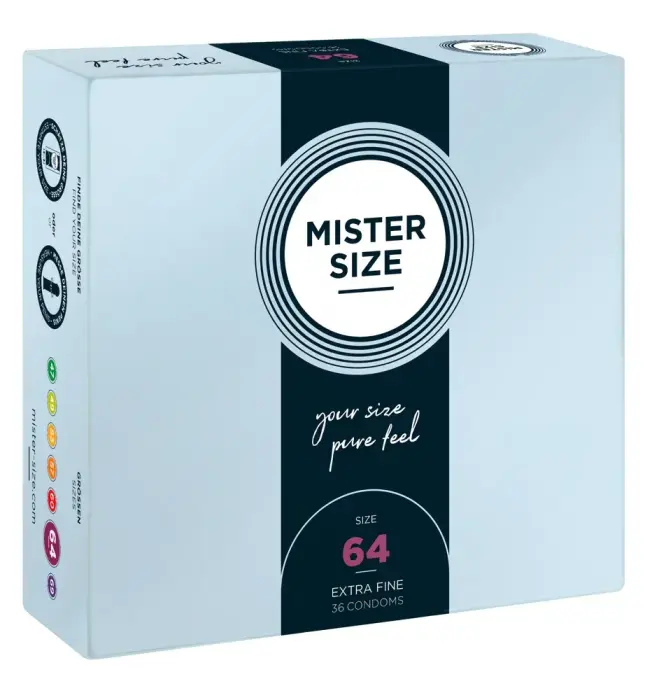 Mister Size 64 mm kondoomid – 36 tk