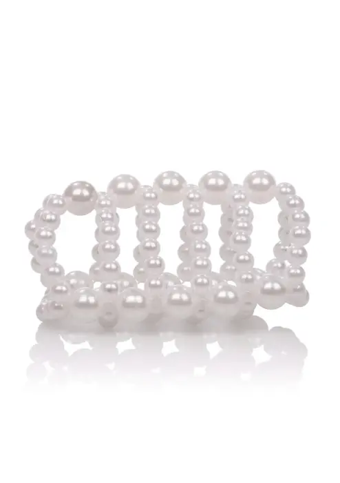 Pearl Stroker Beads Large – Clear