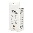 Star Collection серебряная металлическая анальная пробка S – фиолетовый камень — Фото 2